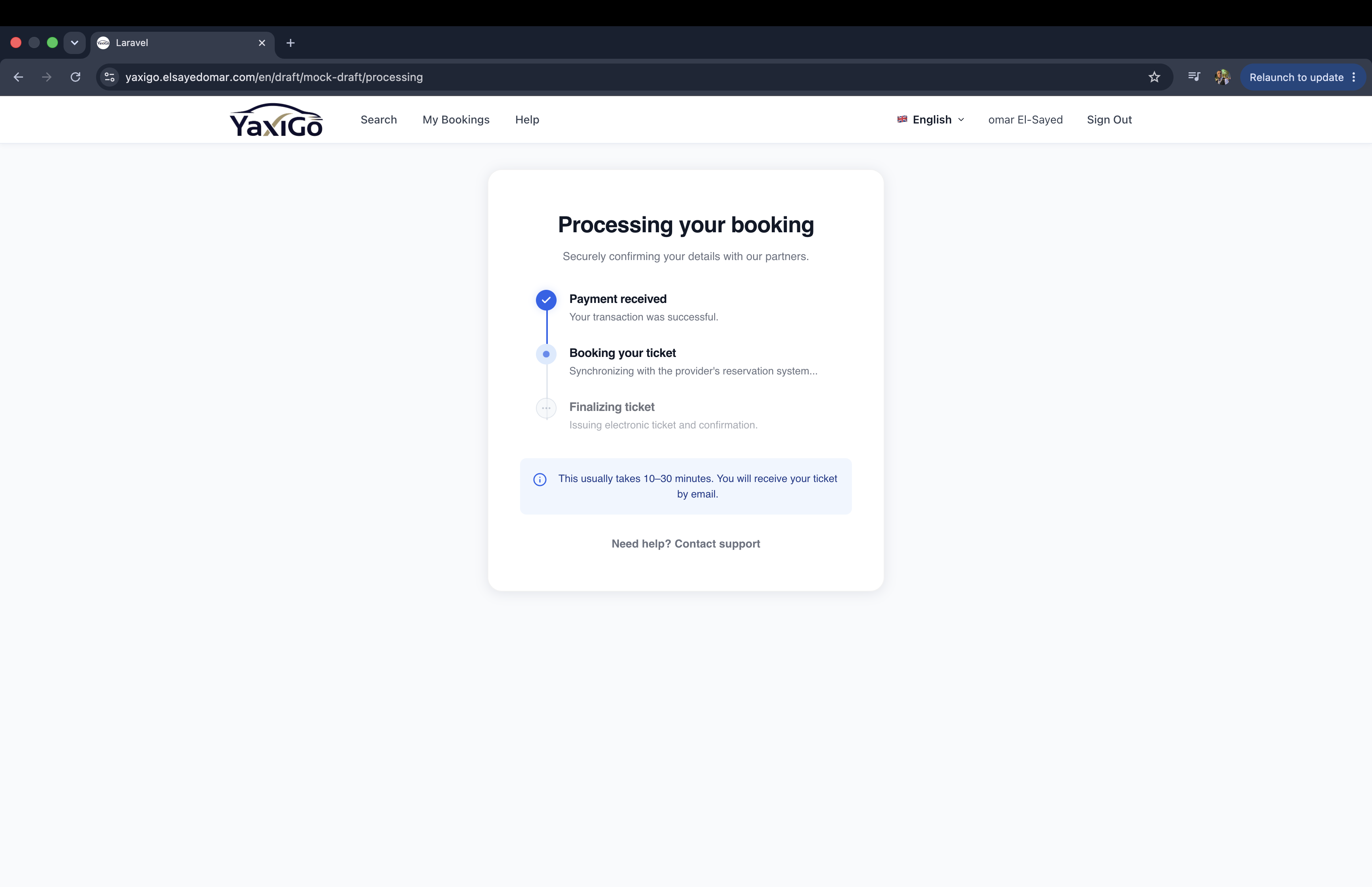 YaxiGo – International Travel Booking Platform